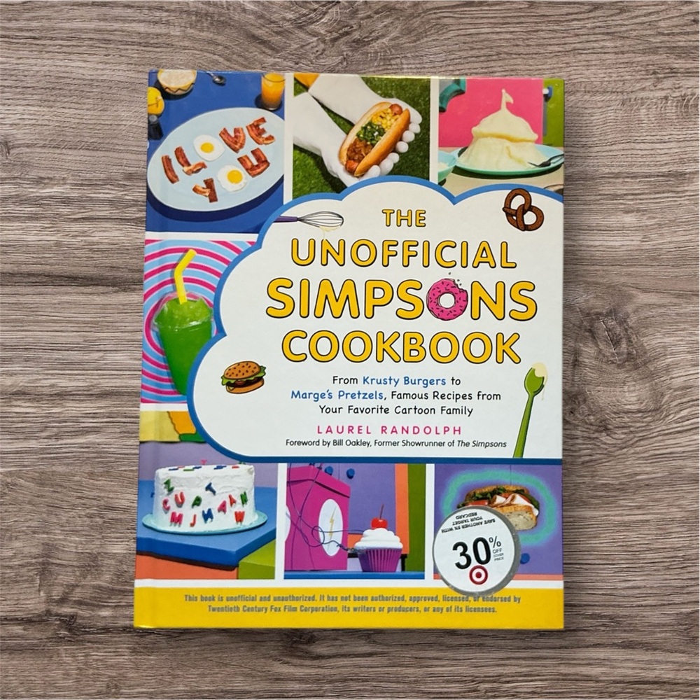 The Unofficial Simpsons Cookbook - Colorful Edition